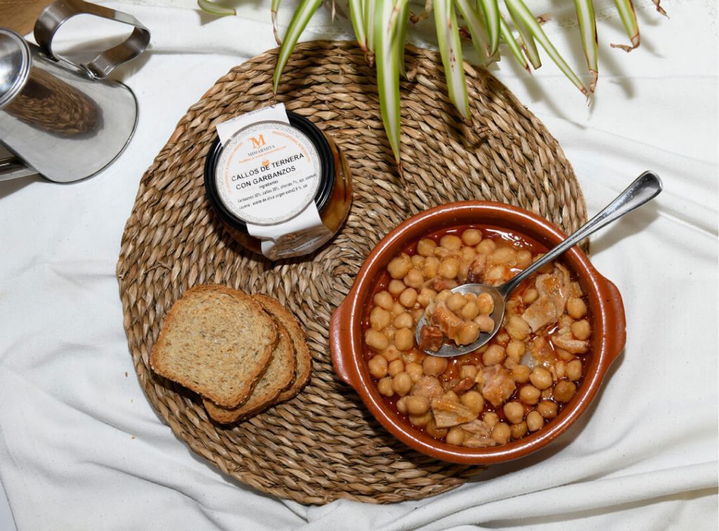 Callos de ternera con garbanzos de mimarmita.net